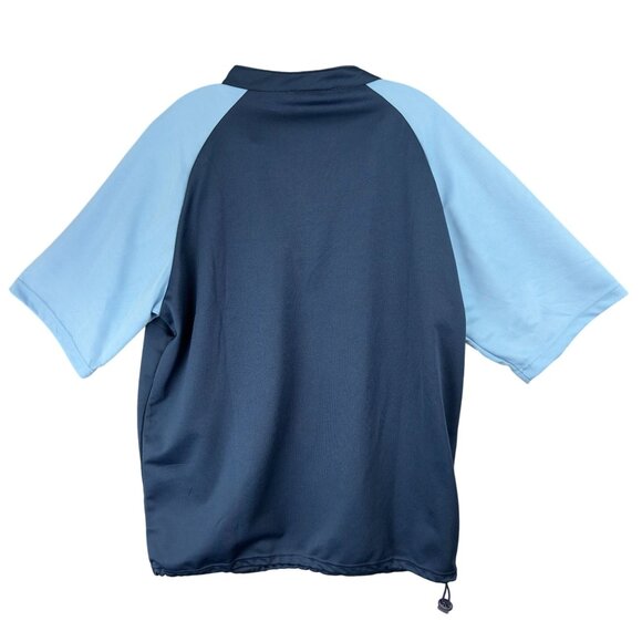 Tampa Bay Rays Shirt Adults XL Navy  Half-Zip Short Sleeve Match Up Promotions - Picture 13 of 13